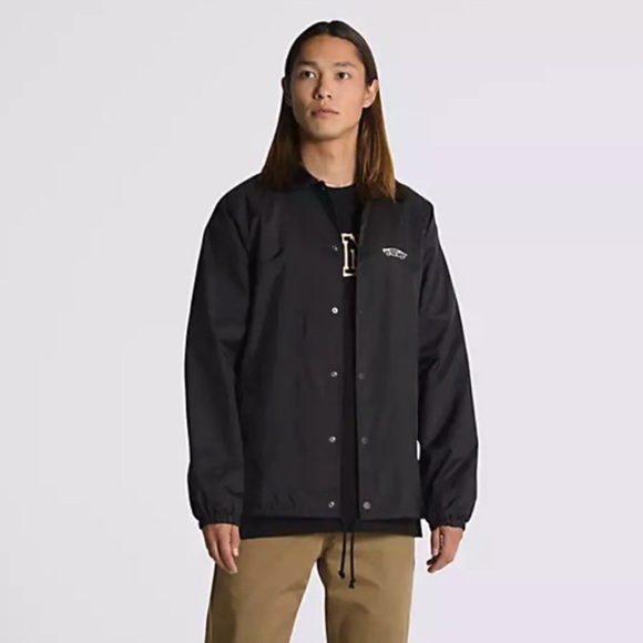 Vans Men's Olive Windbreaker Jacket - Picture 8 of 8